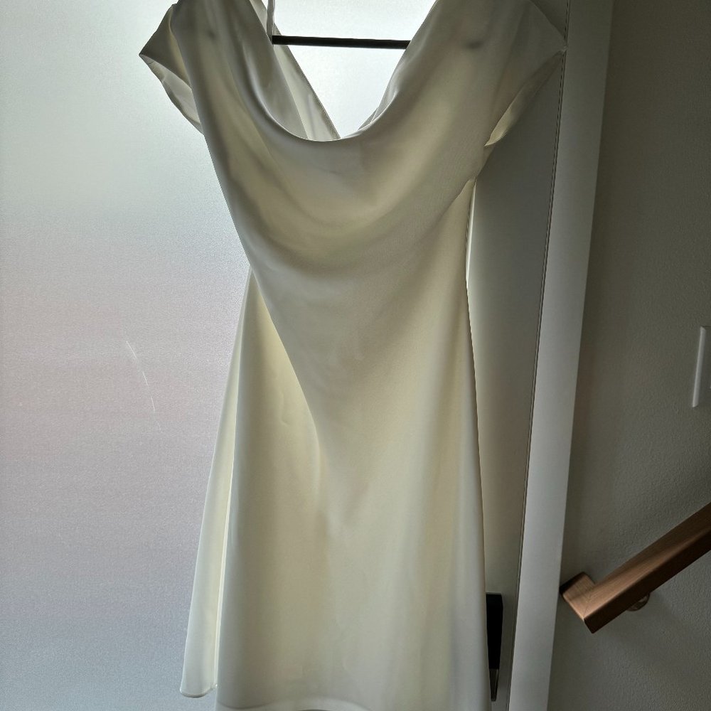 Amsale Little White Dress